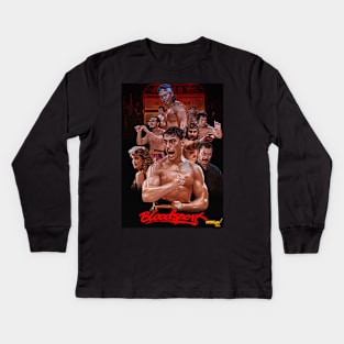 ''Bloodsport" Kids Long Sleeve T-Shirt